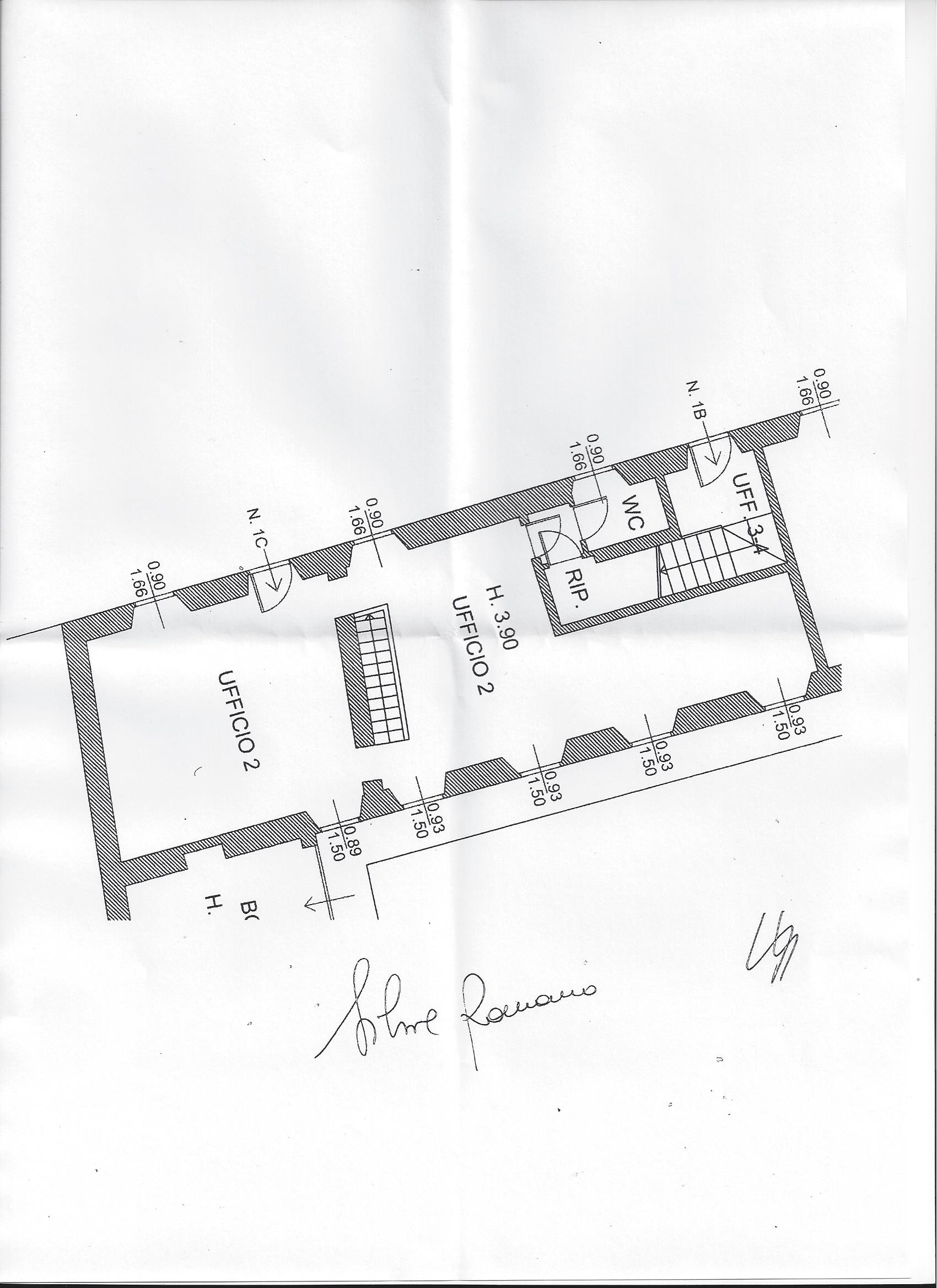 Monza MB, Viale Regina Margherita 1, 2 Stanze Stanze,1 BagnoBathrooms,Ufficio,Affitto,MB,1204